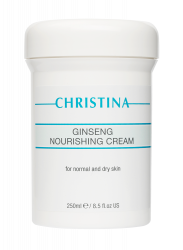 Крем питательный «Женьшень» Christina Ginseng Nourishing Cream для нормальной кожи (250 мл) (CHR119)