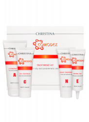 Набор для коррекции проблемной кожи Christina Comodex treatment Kit (4 препарата) (CHR373)