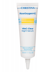 Сыворотка ночная осветляющая Christina FluorOxygen+C VitaC-Clear Night Serum (30 мл) (CHR367)