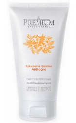 Крем-маска грязевая Anti-acne для чувствительной кожи Premium Professional ГП070020 (150 мл)
