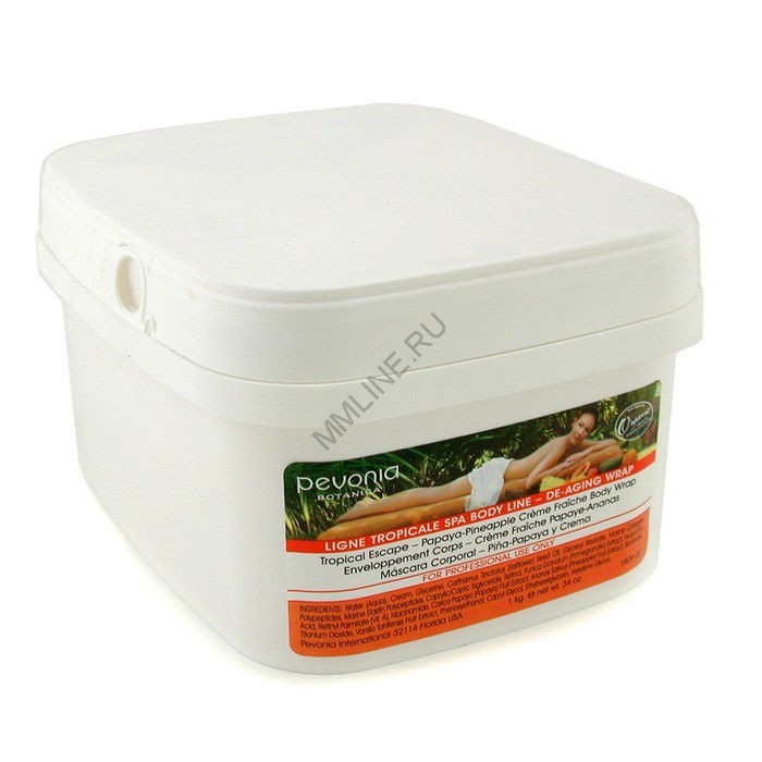 Обертывание Pevonia Tropical Oasis – Mango-Passion Fruit Yogurt Body Wrap «Тропический оазис» – Манго-Маракуйа Фруктовый йогурт (5 кг) (1849-22)
