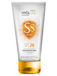Лосьон солнцезащитный Hyalual Safe Sun (SPF20) (150 мл)