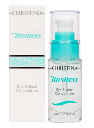 Сыворотка Christina Unstress Eye & Neck Concentrate для кожи вокруг глаз и шеи (30 мл) (CHR757)