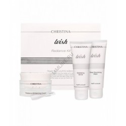 Набор Christina Wish Radiance kit «Сияние» для интен.ухода за кожей лица (CHR458)